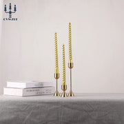 3Pcs/Set European style Metal Candle Holders