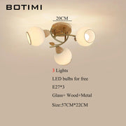 BOTIMI Home Decorative Glass Chandelier