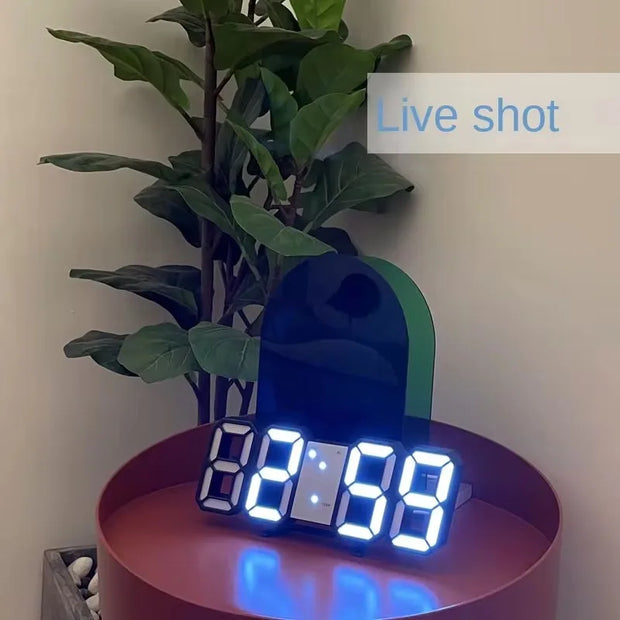 Table  3D LED Digital Alarm Clock