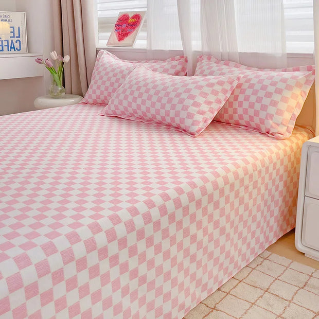 High Quality Soft Home Bed Sheets Linen Queen Size Bedspread