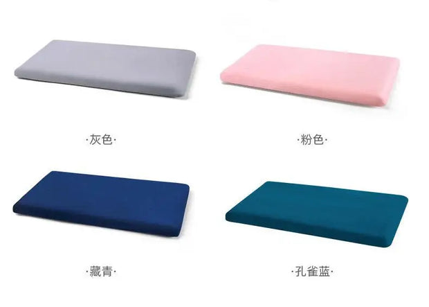Low pillow cervical spine protection sleep aid