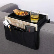 1pc multi pocket sofa armrest tray