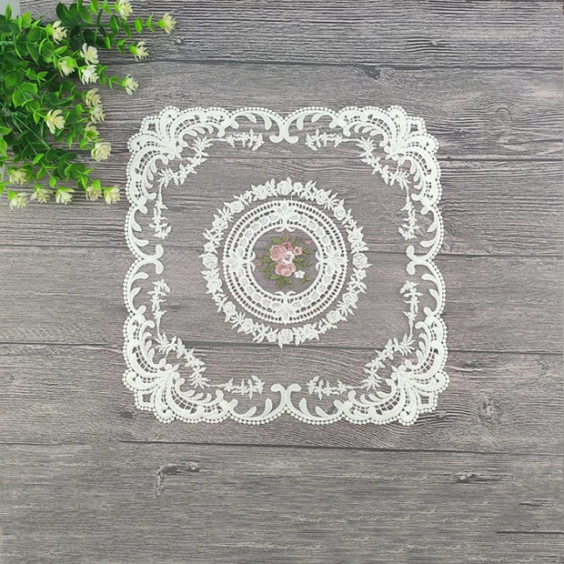 1PC Dinning Table Cover Embroidered Table Cloth