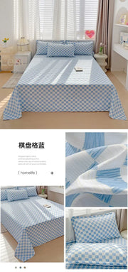 High Quality Soft Home Bed Sheets Linen Queen Size Bedspread