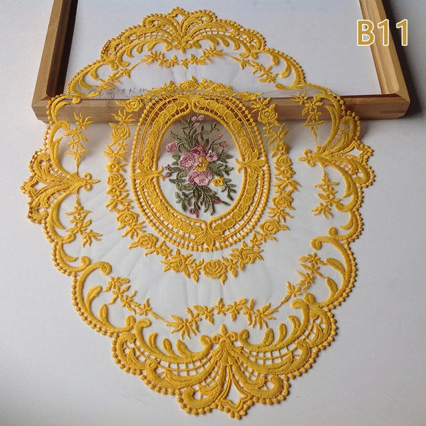 1PC Dinning Table Cover Embroidered