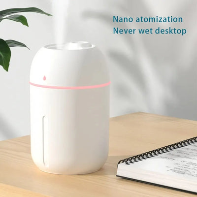 Portable Cool Mist Air Humidifier Essential Oil Aroma Diffuser