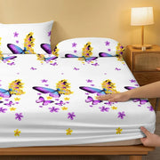 Four Seasons Men and Women Simple Fashion Butterfly Print