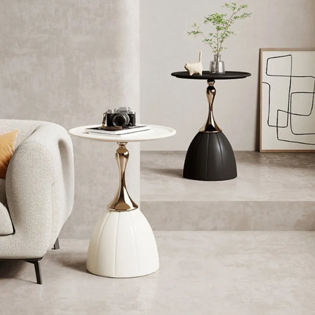 Nordic Lotus Coffee Table Bedside Table Storage Rack