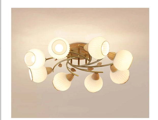 BOTIMI Home Decorative Glass Chandelier
