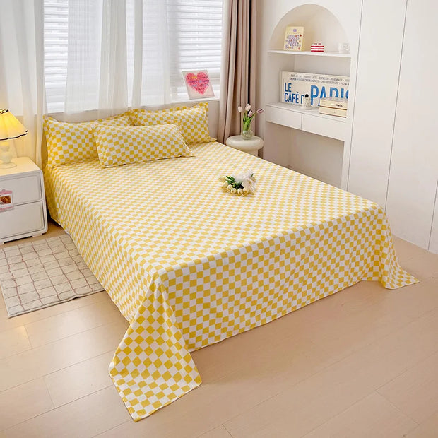 High Quality Soft Home Bed Sheets Linen Queen Size Bedspread