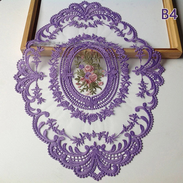 1PC Dinning Table Cover Embroidered