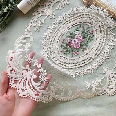 1PC Dinning Table Cover Embroidered