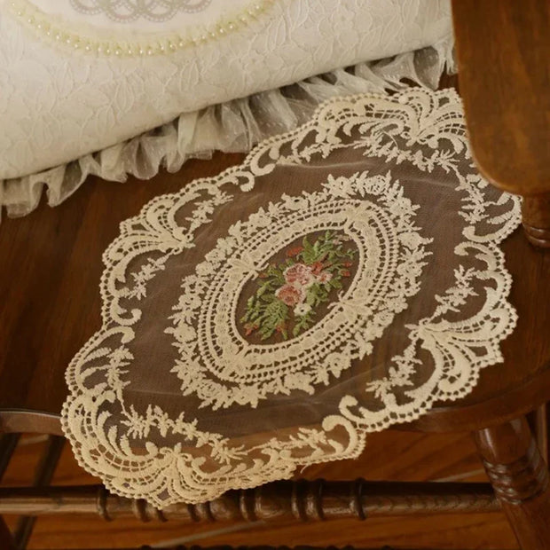 1PC Dinning Table Cover Embroidered