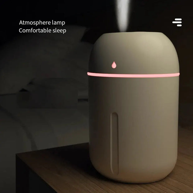 Portable Cool Mist Air Humidifier Essential Oil Aroma Diffuser