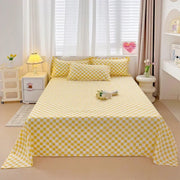 High Quality Soft Home Bed Sheets Linen Queen Size Bedspread