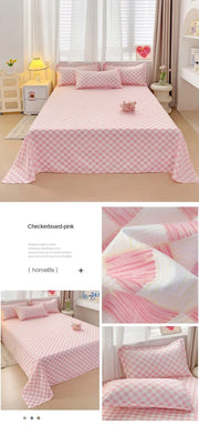 High Quality Soft Home Bed Sheets Linen Queen Size Bedspread