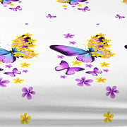 Four Seasons Men and Women Simple Fashion Butterfly Print